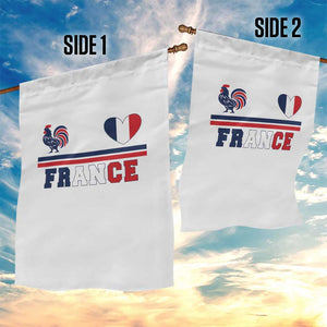 Patriotic France Soccer Fan Garden Flag Fierté Football Française TS12 Print Your Wear