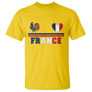 Patriotic France Soccer Fan T Shirt Fierté Football Française TS12 Daisy Print Your Wear