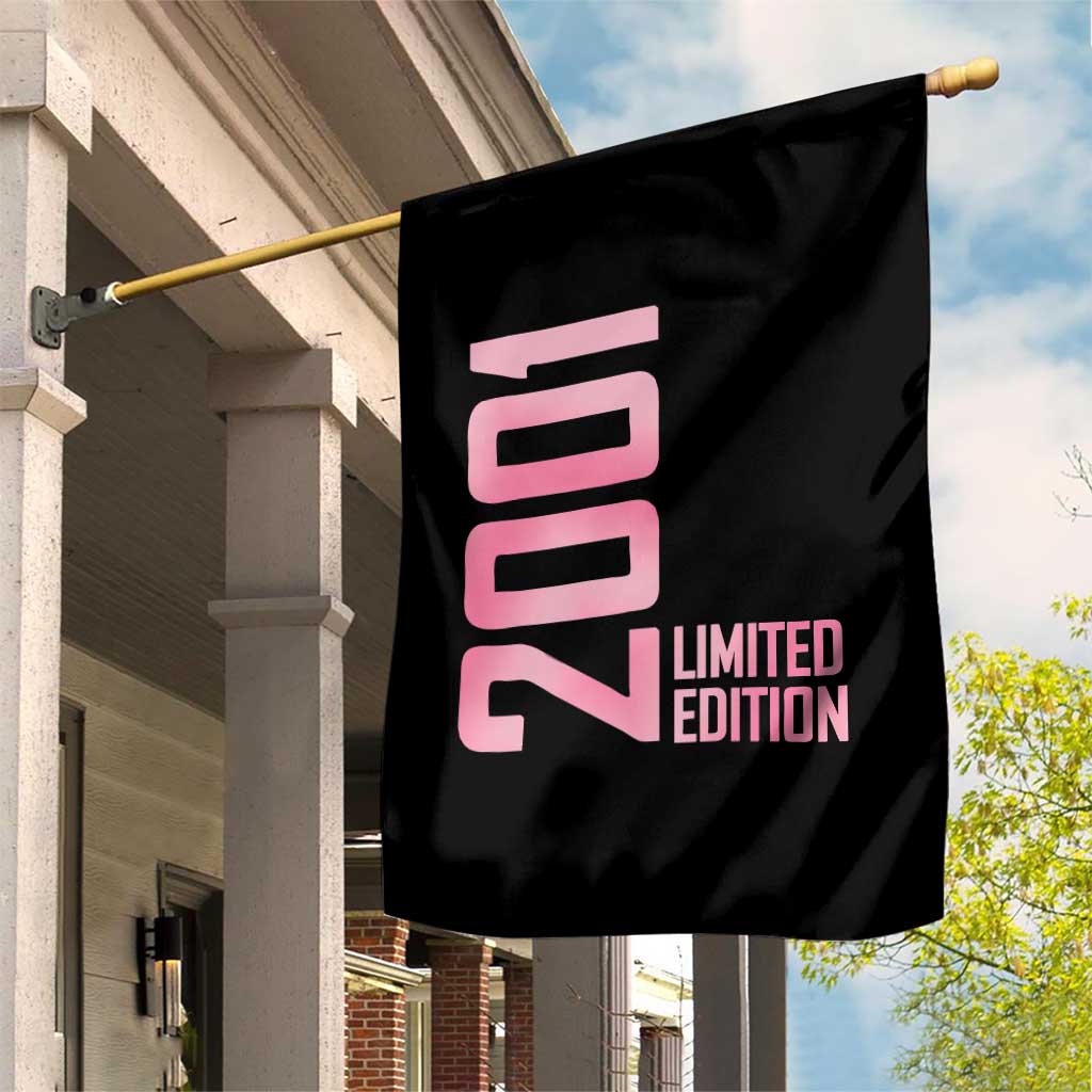 Vintage 25th Birthday Limited Edition 2001 Gift Garden Flag TS12 Print Your Wear