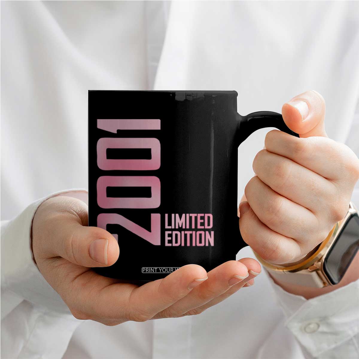 Vintage 25th Birthday Limited Edition 2001 Gift Coffee Mug TS12 Print Your Wear