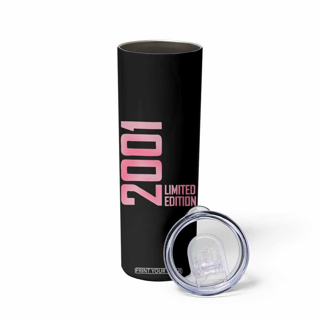 Vintage 25th Birthday Limited Edition 2001 Gift Skinny Tumbler TS12 Print Your Wear