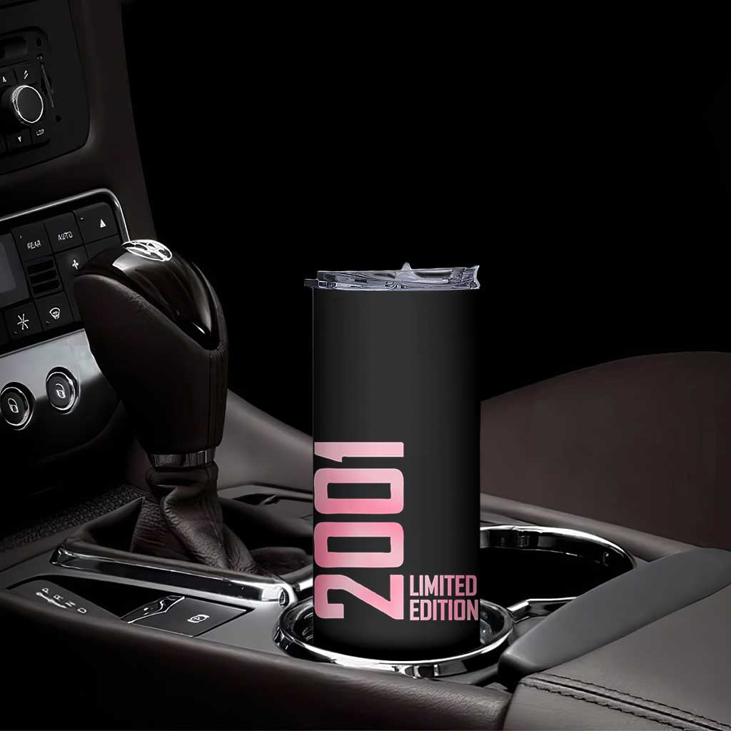 Vintage 25th Birthday Limited Edition 2001 Gift Skinny Tumbler TS12 Print Your Wear