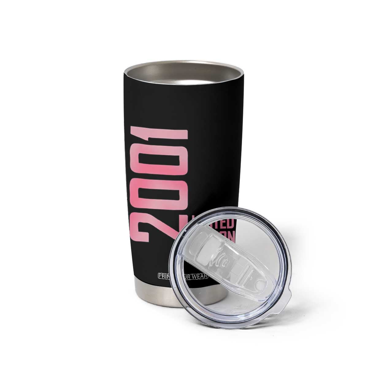 Vintage 25th Birthday Limited Edition 2001 Gift Tumbler Cup TS12 Print Your Wear