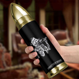Gothic Grunge Floral Skeleton Bullet Tumbler Dark Alternative Aesthetic For Women TS12 Print Your Wear