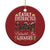 Xmas Dachshund Christmas Ornament Funny Easily Distracted By Wieners - Print Your Wear