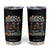 Christmas Dachshund Tumbler Cup Funny Easily Distracted By Wieners TS12 Black Print Your Wear