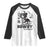 Funny Cowboy Dog Raglan Shirt Howdy Dachshund Vintage Western - Print Your Wear