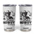 Funny Cowboy Dog Tumbler Cup Howdy Dachshund Vintage Western TS12 White Print Your Wear