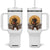 Funny Dachshund Cowboy Tumbler With Handle Western Wiener Dog TS12 One Size: 40 oz White Print Your Wear