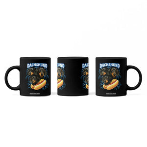 Dog Meme Coffee Mug Funny Dachshund Dog In A Hot Dog Costume TS12 Print Your Wear