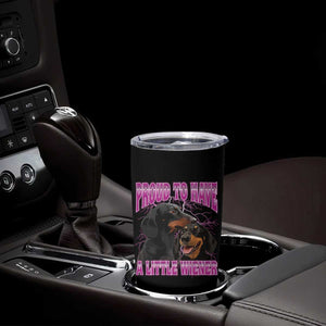 Funny Dachshund Dog Meme Tumbler Cup Proud To Have A Little Wiener TS12 Print Your Wear