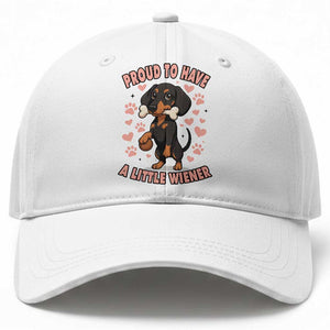 Dachshund Dog Lover Baseball Cap Proud To Have A Little Wiener TS12 Print Your Wear