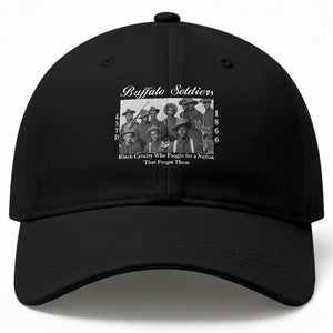 Buffalo Soldiers 1866 African American Cavalry Baseball Cap Black History Military Heritage Gift