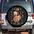 Funny F Caw F Chicken Joke Gift Spare Tire Cover Christmas Gift - Print Your Wear