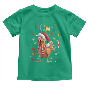 Funny F Caw F Chicken Joke Gift Toddler T Shirt Christmas Gift TS12 Irish Green Print Your Wear