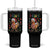 Funny F Caw F Chicken Joke Gift Tumbler With Handle Christmas Gift - Print Your Wear