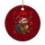 Funny F Caw F Chicken Meme Ceramic Ornament Xmas Gift - Print Your Wear