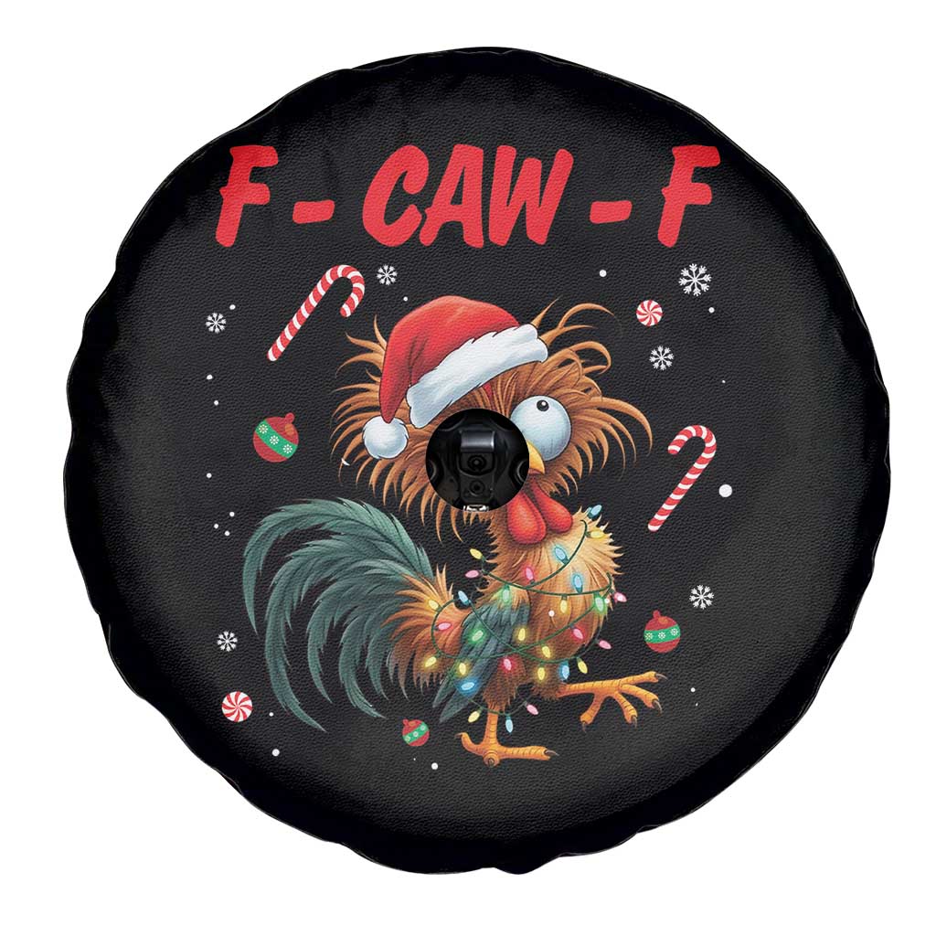 Funny F Caw F Chicken Meme Spare Tire Cover Christmas Gift TS12 Print Your Wear