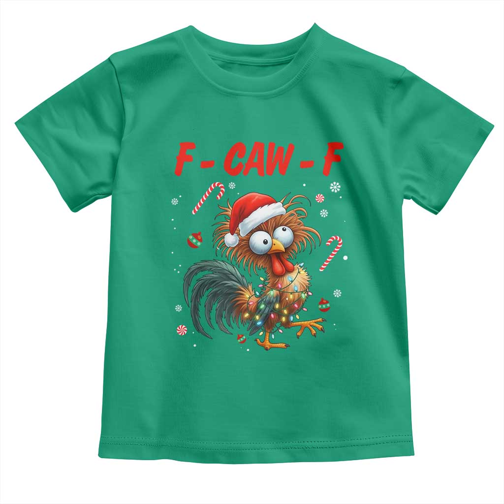 Funny F Caw F Chicken Meme Toddler T Shirt Christmas Gift TS12 Irish Green Print Your Wear