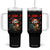 Funny F Caw F Chicken Meme Tumbler With Handle Christmas Gift - Print Your Wear