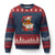 Merry F Caw F Santa Chicken Ugly Christmas Sweater Funny Xmas Gift - Print Your Wear