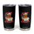 Merry F Caw F Santa Chicken Tumbler Cup Funny Christmas Gift - Print Your Wear