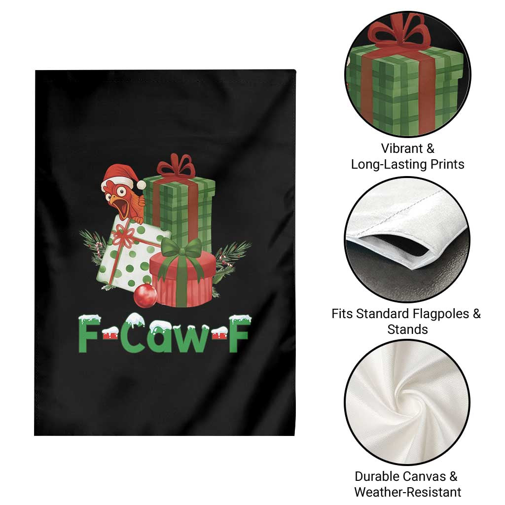 F Caw F Chicken Garden Flag Funny Farm Life Holiday Gift TS12 Print Your Wear