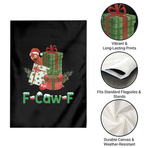 F Caw F Chicken Garden Flag Funny Farm Life Holiday Gift TS12 Print Your Wear