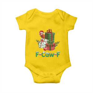 F Caw F Chicken Baby Onesie Funny Farm Life Holiday Gift TS12 Daisy Print Your Wear