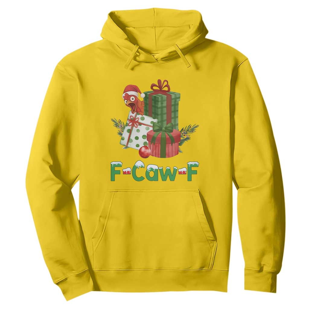 F Caw F Chicken Hoodie Funny Farm Life Holiday Gift TS12 Daisy Print Your Wear