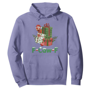 F Caw F Chicken Hoodie Funny Farm Life Holiday Gift TS12 Violet Print Your Wear