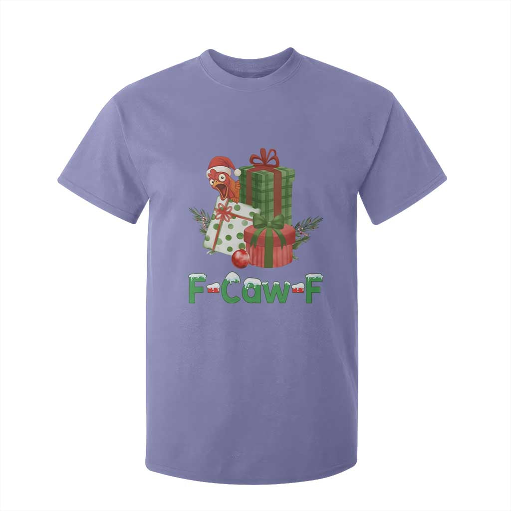 F Caw F Chicken T Shirt For Kid Funny Farm Life Holiday Gift TS12 Violet Print Your Wear