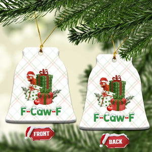 F Caw F Chicken Ceramic Ornament Funny Farm Life Holiday Gift TS12 Print Your Wear