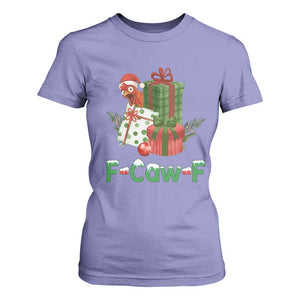 F Caw F Chicken T Shirt For Women Funny Farm Life Holiday Gift TS12 Violet Print Your Wear