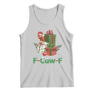 F Caw F Chicken Tank Top Funny Farm Life Holiday Gift - Print Your Wear