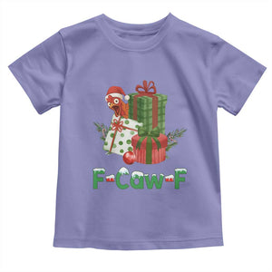 F Caw F Chicken Toddler T Shirt Funny Farm Life Holiday Gift TS12 Violet Print Your Wear
