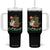 F Caw F Chicken Tumbler With Handle Funny Farm Life Holiday Gift TS12 One Size: 40 oz Black Print Your Wear