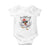 Funny F Caw F Chicken Sarcastic Joke Gift Baby Onesie TS12 White Print Your Wear