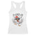Funny F Caw F Chicken Sarcastic Joke Gift Racerback Tank Top TS12 White Print Your Wear