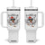 Funny F Caw F Chicken Sarcastic Joke Gift Tumbler With Handle TS12 One Size: 40 oz White Print Your Wear