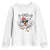 Funny F Caw F Chicken Sarcastic Joke Gift Youth Sweatshirt TS12 White Print Your Wear