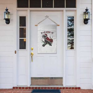 F Caw F Raven Sarcastic Joke Garden Flag Holiday Gag Gift - Print Your Wear