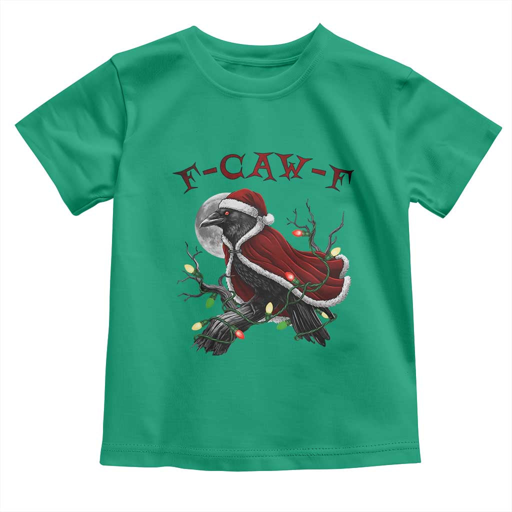 F Caw F Raven Sarcastic Joke Toddler T Shirt Holiday Gag Gift TS12 Irish Green Print Your Wear
