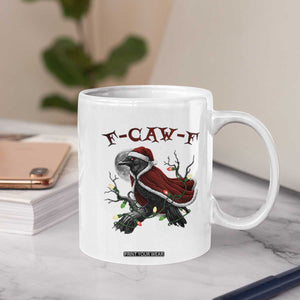 F Caw F Raven Sarcastic Joke Coffee Mug Holiday Gag Gift TS12 Print Your Wear
