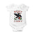Merry F Caw F Raven Lover Baby Onesie Funny Holidays Gift - Print Your Wear
