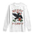Merry F Caw F Raven Lover Long Sleeve Shirt Funny Holidays Gift TS12 White Print Your Wear
