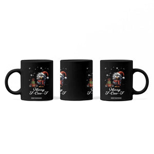 Merry F Caw F Raven Lover Coffee Mug Funny Christmas Gift - Print Your Wear