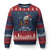 Merry F Caw F Raven Lover Ugly Christmas Sweater Funny Xmas Gift - Print Your Wear
