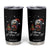 Merry F Caw F Raven Lover Tumbler Cup Funny Christmas Gift - Print Your Wear