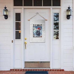 F Caw F Christmas Raven Garden Flag Funny Bird Lover Gift - Print Your Wear